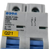 E-T-A 4230-T120-K0CE-20A Circuit Breaker 2 Pole 20A C Curve 415VAC 125VDC
