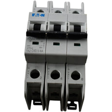 Eaton FAZ-C40/3-NA Miniature Circuit Breaker MCB 3 Pole 40A C Curve 240V