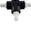 NEW Liebert 121965P2 3/8 Hose Barb Cross Fitting Polypropylene SCH80