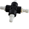 NEW Liebert 121965P2 3/8 Hose Barb Cross Fitting Polypropylene SCH80
