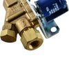 NEW DEMA 442P 41-9-5 Solenoid Valve 24VAC 1/4in NPT 125 PSI Brass Normally Closed