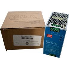 NEW Mean Well NDR-240-24 Single Output DIN Rail Power Supply 24V 10A 240W