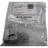Lot of 3 NEW Swagelok SS-400-7-4 Female Connector 1/4 Tube OD x 1/4 FNPT 316SS