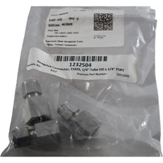 Lot of 3 NEW Swagelok SS-400-7-4 Female Connector 1/4 Tube OD x 1/4 FNPT 316SS