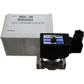 NEW 2W-20JNES Solenoid Valve 24VDC 3/4 NPT 316SS 6038-8N