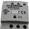 Crydom DRH3P60A20 Solid State Contactor 3 Phase 20A 600V 90-280VAC Control