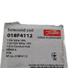 NEW Danfoss 018F4112 Solenoid Coil 110V 120V 15W 16W 1/2 in Conduit Hub IP54