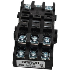 NEW Omron PTF11PC Relay Socket Base 11-Pin 3PDT 15A 300V Screw Mount for MJN