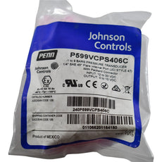 NEW Penn Johnson Controls P599VCPS406C Pressure Transducer -1 to 9 Bar 0-10V