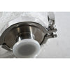NEW Glacier Tanks STR-INLINE-G150 Sanitary Inline Strainer 1.5 in Tri Clamp 304SS