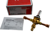 NEW Danfoss EVR 6 NC Solenoid Valve Body 032L7144 1/2'' ODF Manual Stem