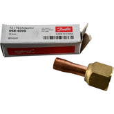 NEW Danfoss 068-4000 T2 / TE2 Solder Adapter 10mm Copper Brass Expansion Valve