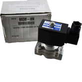 NEW 316SS Solenoid Valve 3/4'' NPT 24V DC 2W-20JNES / 6038-8N 2 Way Normally Closed