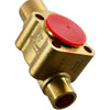 NEW Danfoss 067B4007 Expansion Valve Body TE5 1/2 x 5/8 ODF Straightway