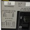 Square D FAL340151253 Thermal Magnetic Circuit Breaker 3P 15A 480V Series 2 Aux