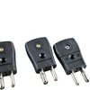 NEW Lot of 4 Watlow SCM-J-WAT Standard Type J Thermocouple Male Plug Connectors