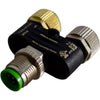 NEW Murrelektronik 7000-41141 T-Coupler Splitter M12 Male to 2x M12 Female 5-Pin