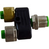 NEW Murrelektronik 7000-41141 T-Coupler Splitter M12 Male to 2x M12 Female 5-Pin