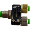 NEW Murrelektronik 7000-41141 T-Coupler Splitter M12 Male to 2x M12 Female 5-Pin