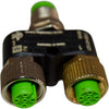 NEW Murrelektronik 7000-41121 T-Coupler Splitter M12 Male to 2x M12 Female 5-Pin