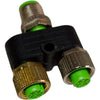 NEW Murrelektronik 7000-41121 T-Coupler Splitter M12 Male to 2x M12 Female 5-Pin