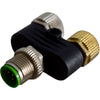 NEW Murrelektronik 7000-41121 T-Coupler Splitter M12 Male to 2x M12 Female 5-Pin