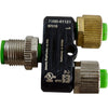 NEW Murrelektronik 7000-41121 T-Coupler Splitter M12 Male to 2x M12 Female 5-Pin