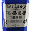 NEW Briney V40SF-8M-160D-CTF CAT40 Extended Shrink Fit Holder 8mm Bore 160mm L