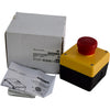 NEW Euchner 162943 ES-FB1W-XW1E-LV412Q4MFR-YO-1C2514 E-Stop Box M12 5-Pin IP65