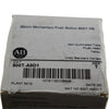 NEW Allen-Bradley 800T-A9D1 Push Button 30mm Momentary Yellow Flush Head 1 NO