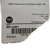 NEW Allen-Bradley 800T-A9D1 Push Button 30mm Momentary Yellow Flush Head 1 NO
