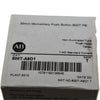 NEW Allen-Bradley 800T-A9D1 Push Button 30mm Momentary Yellow Flush Head 1 NO
