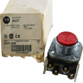NEW Allen Bradley 800T-A6B Push Button Red Flush Head 30.5mm 2 NO 2 NC 800T