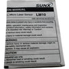 NEW Sunx Panasonic ANR12151 LM10 Micro Laser Displacement Sensor Head 80-180mm