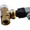 NEW Kobold DRS-9180DR0727 Compact Turbine Flow Sensor Brass G 1/2 Female 2900 PSI