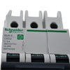 Chipped Schneider M9F42305 Multi 9 C60BP 3 Pole 5A Circuit Breaker 480Y/277V C Curve