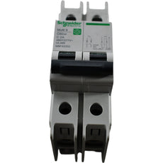 NEW Schneider M9F42202 Multi 9 C60BP 2 Pole 2A Circuit Breaker 480Y/277V C Curve