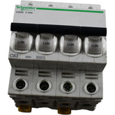 Schneider Electric iC65N C 63A A9F18463 4P Miniature Circuit Breaker 400V