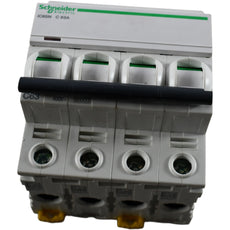 NEW Schneider Electric iC65N C 63A A9F18463 4P Miniature Circuit Breaker 400V