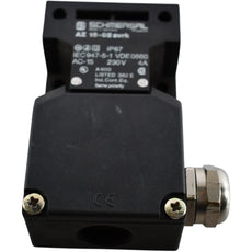 NEW Schmersal AZ 16-02 zvrk Safety Interlock Switch 2NC 230V 4A IP67 Key Switch
