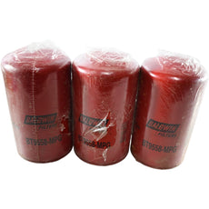 NEW Lot of 3 Baldwin BT9558-MPG Hydraulic Spin On Filter Glass Media 8 Micron