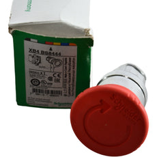 NEW Schneider Electric ZB4BS844 Emergency Stop Push Button Head NO CONTACTOR