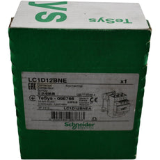 NEW Schneider TeSys LC1D12BNE IEC Contactor 12A 3P 7.5HP 480V 24-60V AC/DC