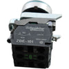 NEW Schneider Harmony XB4BW33B5 Illuminated Push Button Green 24V LED 1NO 1NC