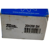 NEW Martin 20H200 SH QD Timing Pulley 20 Tooth 1/2 Pitch 2 in Belt Width