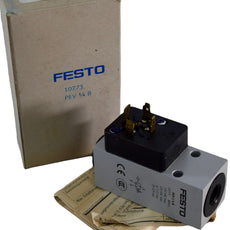 NEW Festo PEV-1/4-B 10773 Pressure Switch 15-175 PSI 250V AC 125V DC