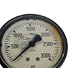 Dixon GLP550 Liquid Filled Pressure Gauge 0-3000 PSI 2-1/2 in Dial 1/4 in NPT