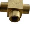 NEW Swagelok B-45XF8 Brass 3-Way Ball Valve 1/2 FNPT 1500 PSI 40 Series Switching