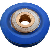 NEW 236-12G6213R1 Wire Rope Pulley Sheave Bronze Bushing Blue Painted Steel