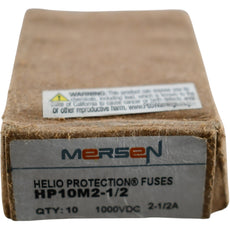 Pack of 10 NEW Mersen HP10M2-1/2 HelioProtection 2.5A 1000VDC Solar Fuse